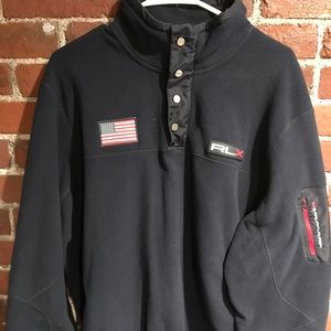 RLX USA Golf Fleece Sweater
